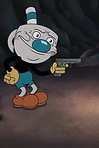 mugman with a gun