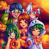 Dksquad halloween AU