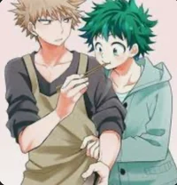 Izuku and bakugo