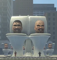 Skibibi toilet Twins