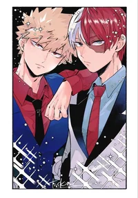 Bakugo and Todoroki 