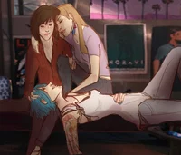 Rachel Max and Chloe