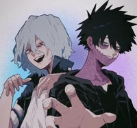 Dabi and Shigaraki