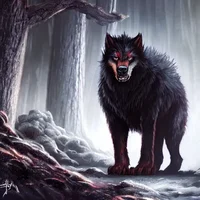 Giant werewolf
