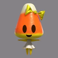 Candy corn girl