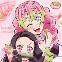 Mitsuri and Nezuko 