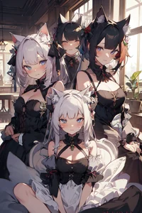 sisters Catgirl
