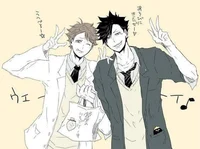 Tooru and Kuroo
