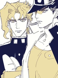Kakyoin and Jotaro