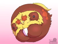 Inflated Delphox