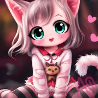 cute cat girl