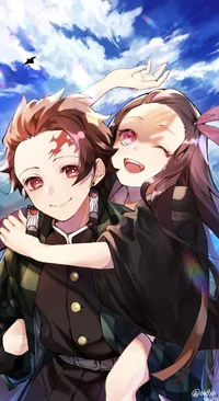 Tanjiro and nezuko