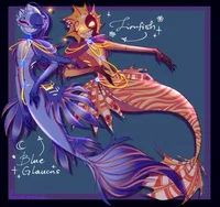 Merman Sun and Moon 