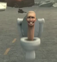 Bald Skibibi toilet 