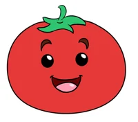smiling tomato