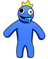 Blue rainbow friends