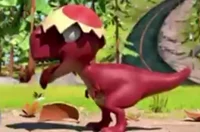 Red-dinosaur