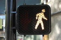 Crossing sign guy