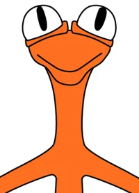 Orange rainbo friend