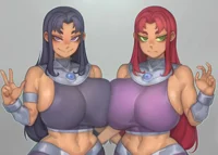 Starfire y blackfire