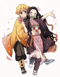 Zenitsu and Nezuko 