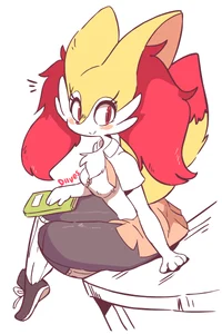 Schoolgirl braixen