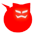 Red cat placeholder