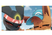 Umbreon and Eevvee