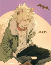 wolf katsuki bakugo