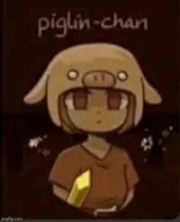 Piglin waifu