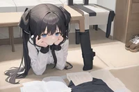 Depressive Schoolgir