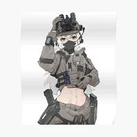 Enemy soldier girl