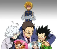 Gon Kurapika Leorio