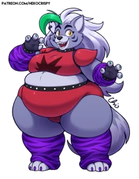 Chubby Roxanne Wolf