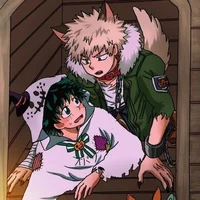 Midorya e Bakugou