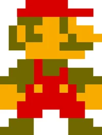 8-bit mario