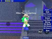 Mike the hedgehog
