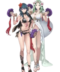 Byleth and Rhea