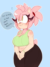 Chubby Amy Rose