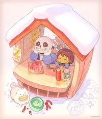 Frisk and Sans 
