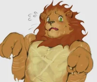 The cowardly lion
