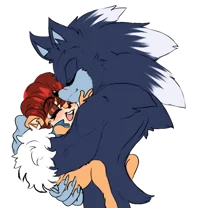 Werehog Sonic nSally