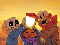 Frisk Sans and Papys