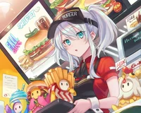Mcdonalds girl