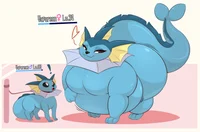 Two Vaporeon 
