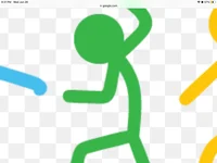 Green Stickfigure 