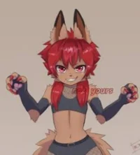 Femboy fox Kade