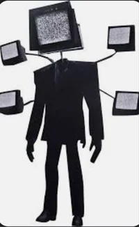 Large TV man