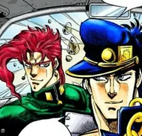 Kakyoin and Jotaro