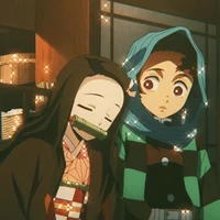 Nezuko and Tanjiro 